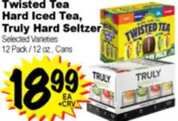 Superior Grocers Twisted Tea Hard Iced Tea, Truly Hard Seltzer offer
