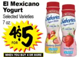 Superior Grocers El Mexicano Yogurt offer