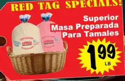 Superior Grocers Superior Masa Preparada Para Tamales offer