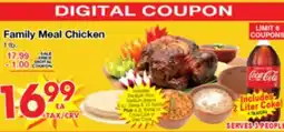Superior Grocers Family Meal Chicken Meal offer