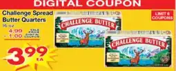 Superior Grocers Challenge Spread Butter Quarters offer