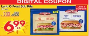 Superior Grocers Land O Frost Sub Kits offer