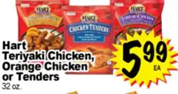 Superior Grocers Hart Teriyaki Chicken, Orange Chicken or Tenders offer