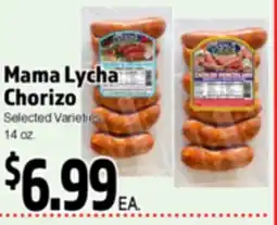 Superior Grocers Mama Lycha Chorizo offer