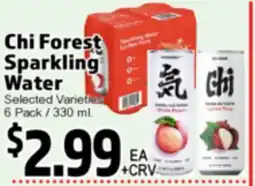 Superior Grocers Chi Forest Sparkling Water offer