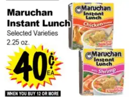 Superior Grocers Maruchan Instant Lunch offer