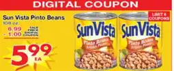 Superior Grocers Sun Vista Pinto Beans offer