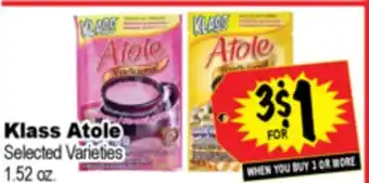 Superior Grocers Klass Atole offer