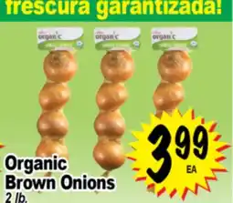 Superior Grocers Organic Brown Onions offer