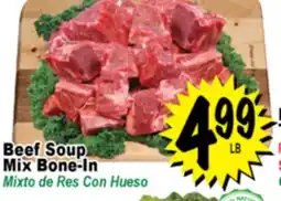 Superior Grocers Beef Soup Mix Bone-In offer