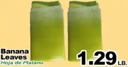 Superior Grocers Banana Leaves offer