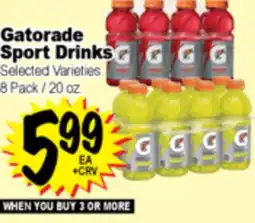 Superior Grocers Gatorade Sport Drinks offer