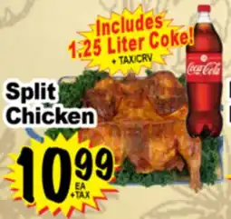 Superior Grocers Split Chicken offer