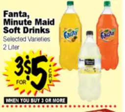 Superior Grocers Fanta, Minute Maid Soft Drinks offer