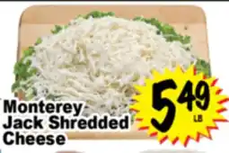 Superior Grocers Monterey Jack Shredded Cheese offer