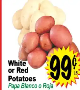 Superior Grocers White or Red Potatoes offer