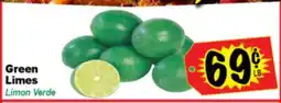 Superior Grocers Green Limes offer