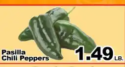 Superior Grocers Pasilla Chili Peppers offer