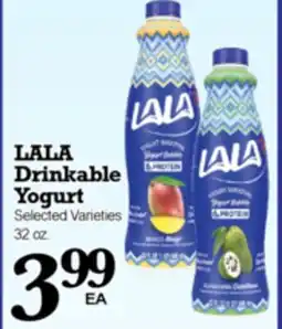 Superior Grocers LALA Drinkable Yogurt offer