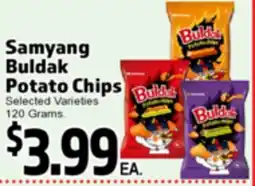 Superior Grocers Samyang Buldak Potato Chips offer