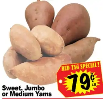 Superior Grocers Sweet, Jumbo or Medium Yams offer