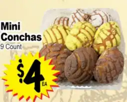 Superior Grocers Mini Conchas offer