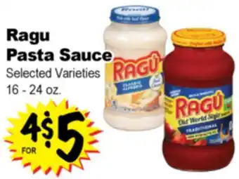 Superior Grocers Ragu Pasta Sauce offer