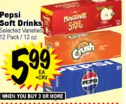 Superior Grocers Pepsi Soft Drinks offer