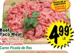 Superior Grocers Beef Taco Meat offer