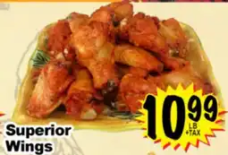 Superior Grocers Superior Wings offer