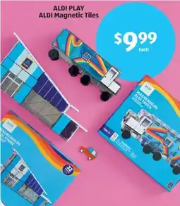 Aldi ALDI PLAY ALDI Magnetic Tiles offer