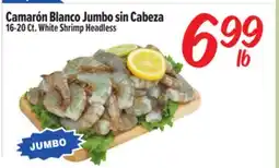 El Super Fresh 16-20Ct. White Shrimp Headless offer