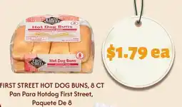 El Super Fresh HOT DOG BUNS offer