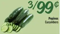 El Super Fresh Cucumbers offer