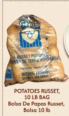 El Super Fresh POTATOES RUSSET offer