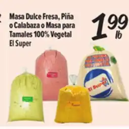 El Super Fresh Tamales 100% Vegetal offer