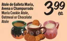 El Super Fresh Maria Cookie Atole, Oatmeal or Chocolate Atole offer