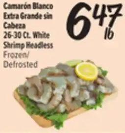 El Super Fresh White Shrimp Headless offer