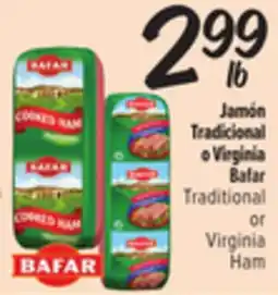 El Super Fresh Tradicional o Virginia Bafar Traditional or Virginia Ham offer