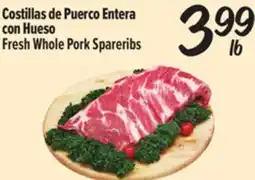 El Super Fresh Fresh Whole Pork Spareribs offer