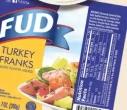 El Super Fresh TURKEY FRANKS offer