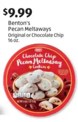 Aldi Benton's Pecan Meltaways Original or Chocolate Chip offer