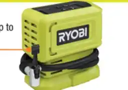 The Home Depot RYOBI ONE+ 18V High Pressure Inflator offer