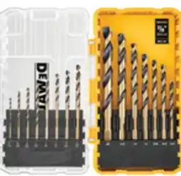 The Home Depot BLACK & GOLD 15 PC. DRILL BIT SET offer