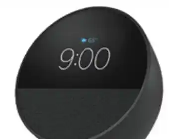 The Home Depot AMAZON Echo Spot Smart display with vibrant sound offer