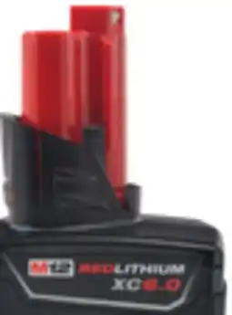 The Home Depot MILWAUKEE M12 Redlithium 12V Battery XC 6.0Ah offer