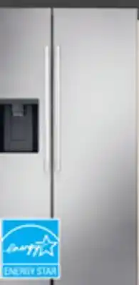 The Home Depot 27 cu. ft. Stainless Steel Side-by-Side Refrigerator offer