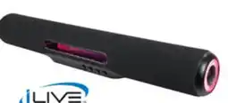 The Home Depot ILIVE 18 Portable LED Soundbar Bluetooth Speaker offer