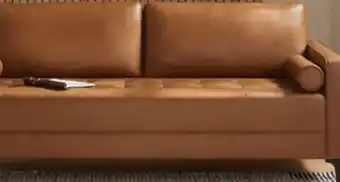 The Home Depot STYLEWELL Goodwin Sofa with Bolster Pillows offer