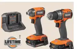 The Home Depot RIDGID 18V Subcompact Brushless 2-Tool 2.0Ah Kit offer